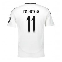 Camiseta Real Madrid Rodrygo Goes #11 Primera Equipación 2024-25 manga corta